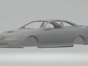 pontiac gto 2006 3D Print Model