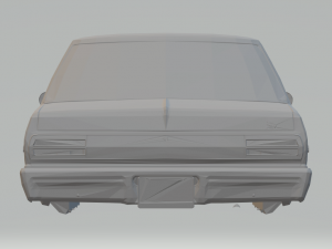 plymouth volare 1977 3D Принт Модель