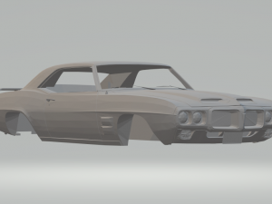pontiac firebird trans am 3D Print Model