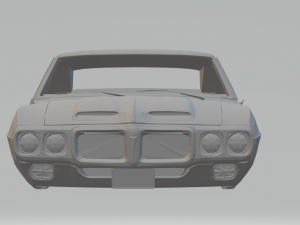 pontiac firebird trans am 3D Принт Модель