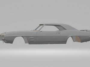 pontiac firebird trans am 3D Принт Модель