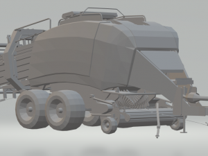machines baler 3D Принт Модель