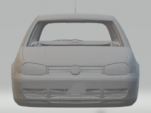 vw golf gti 3D Print Model