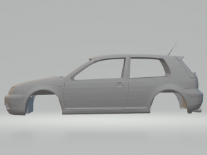 vw golf gti 3D Print Model