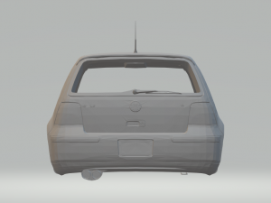 vw golf gti 3D Print Model