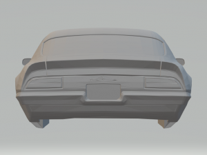 pontiac firebird 3D प्रिंट मॉडल