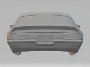 pontiac firebird 3D Print Model