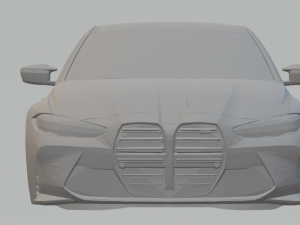 m4 coupe 2021 3D-Druckmodell
