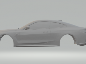 m4 coupe 2021 3D-Druckmodell