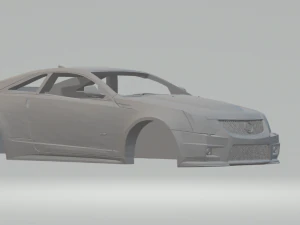 cadillac cts-v coupe Modello di stampa 3D