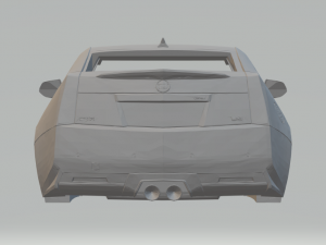 cadillac cts-v coupe Model Cetak 3D