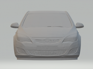 opel astra hatch Modello di stampa 3D