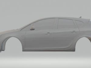 opel astra hatch Modello di stampa 3D