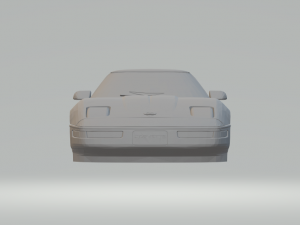 corvette c4 3Dプリントモデル