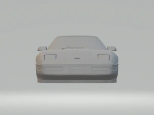 corvette c4 3D Print Model