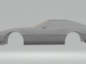 corvette c4 3Dプリントモデル
