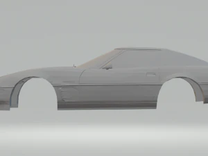 corvette c4 3D Print Model