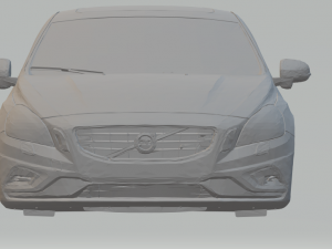 volvo s60 sedan 2011 3D 프린트 모델