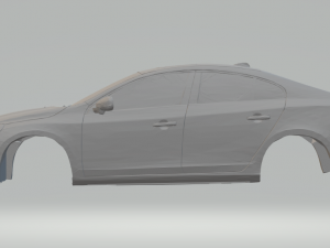 volvo s60 sedan 2011 3D 프린트 모델