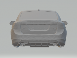 volvo s60 sedan 2011 3D 프린트 모델