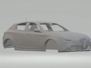 Alfa romeo giulietta 3D Print Model