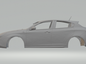 Alfa romeo giulietta Modello di stampa 3D