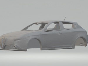 Alfa romeo giulietta Modello di stampa 3D