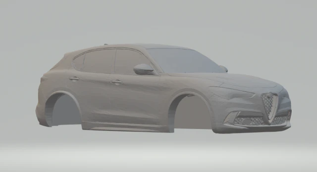 alfa romeo stelvio 3D Print Model .c4d .max .obj .3ds .fbx .stl .blend 