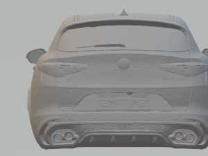 alfa romeo stelvio 3D Print Model