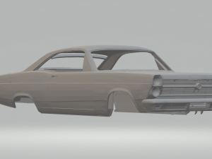 fairlane hardtop 3D Print Model