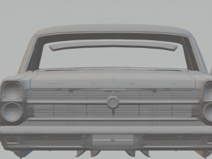 fairlane hardtop 3D Принт Модель
