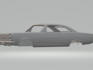 fairlane hardtop 3D Принт Модель