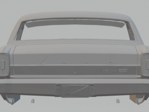 fairlane hardtop 3D Принт Модель