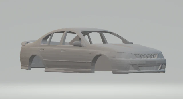 falcon xr8 fpv 3D Print Model .c4d .max .obj .3ds .fbx .stl .blend 