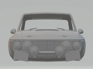 lancia fulvia 3D Print Model