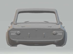 lancia fulvia Model Cetak 3D