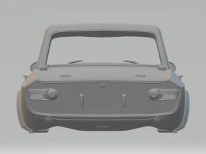 lancia fulvia 3D Print Model