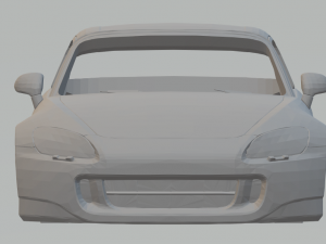 honda s2000 3Dプリントモデル