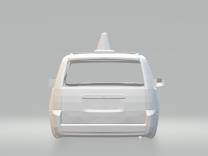 dodge grand caravan taxi 3D 打印模型