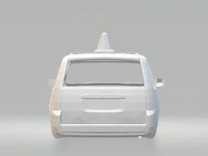 dodge grand caravan taxi 3D Print Model