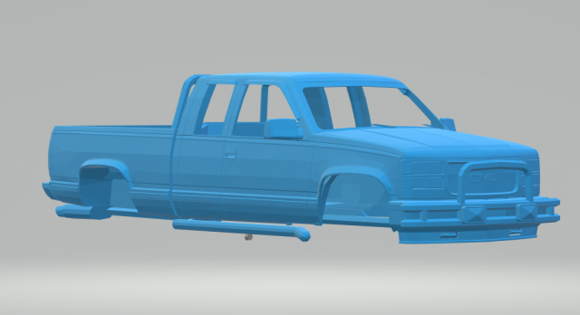 gmc sierra 3D Принт Модель .c4d .max .obj .3ds .fbx .stl .blend 