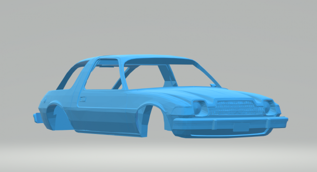 amc pacer Modello di stampa 3D .c4d .max .obj .3ds .fbx .stl .blend 