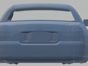 lincoln town car 2010 3D Print Model