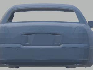 lincoln town car 2010 3D Print Model