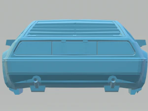 delorean dmc-12 3D Print Model