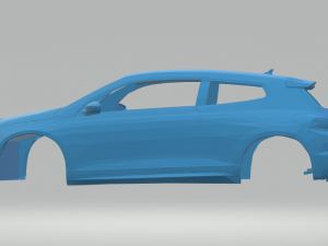 vw sciroccorally 3D Принт Модель
