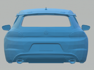 vw sciroccorally 3D Принт Модель
