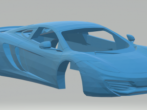 mclaren mp4 12 3D Print Model