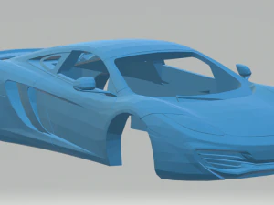 マクラーレン MP4 12 3Dプリントモデル