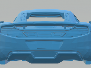 mclaren mp4 12 Modelo de Impressão 3D